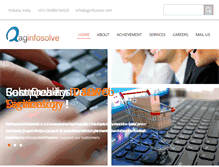 Tablet Screenshot of aginfosolve.com